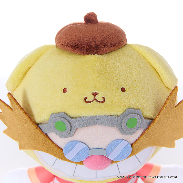 Mascot Plush Dr. Eggman x Pompompurin (Sonic & Friends)