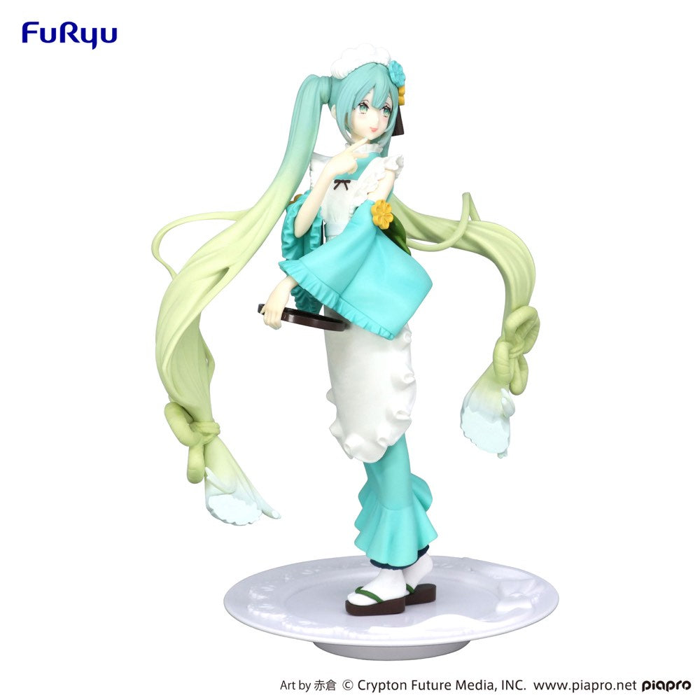 Exceed Creative Figure: Hatsune Miku Matcha Green Tea Parfait Mint Ver ...
