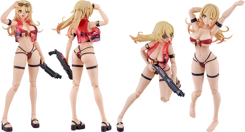 figma 701 Veronica Sweetheart: Swimsuit Ver. (BUNNY SUIT PLANNING) - Box image