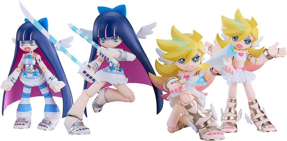 figma 706・707 Panty & Stocking: Angel Ver. Set (New PANTY & STOCKING with GARTERBELT) - Box image