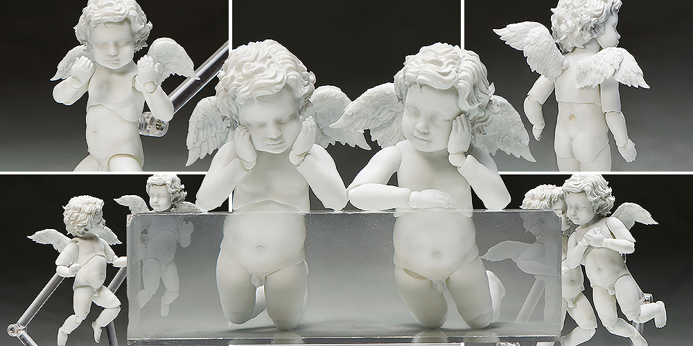 figma SP-076 Angel Statues (The Table Museum) - Box image