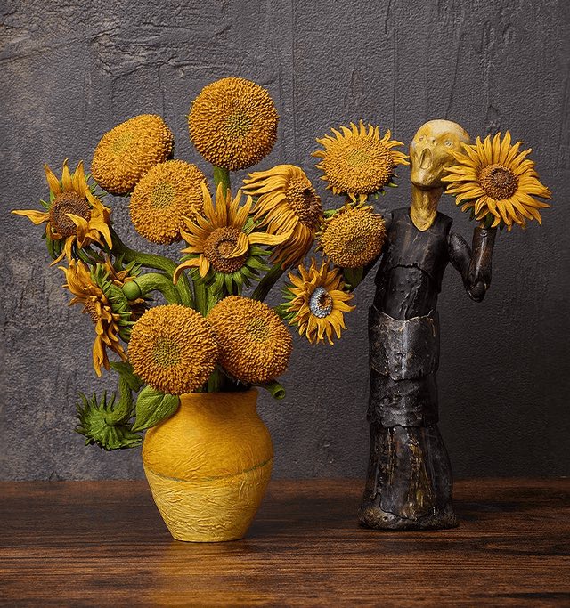figma SP-175 Sunflowers by Van Gogh (The Table Museum)