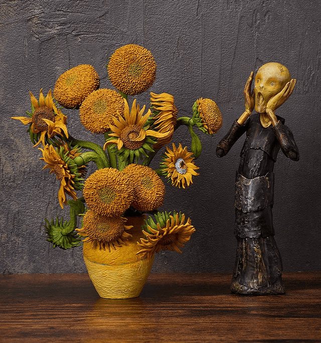 figma SP-175 Sunflowers by Van Gogh (The Table Museum)