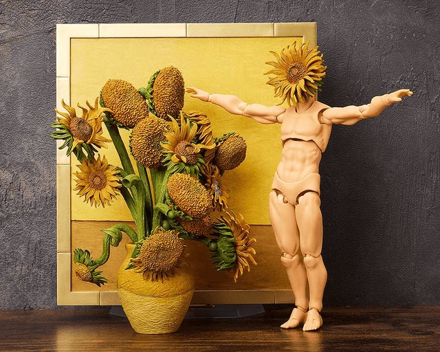 figma SP-175 Sunflowers by Van Gogh (The Table Museum)