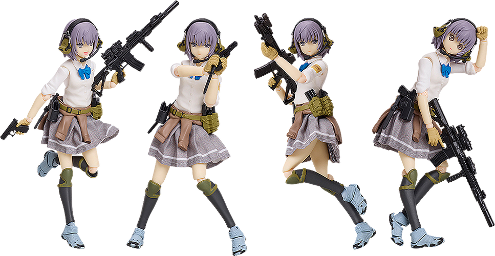 figma SP117b Miyo Asato: Summer Uniform Ver. 1.5 (Little Armory) - Box image