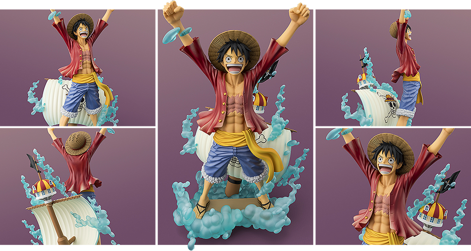 FiguartsZERO [STARTune] Monkey D. Luffy [Setting Out for the New World] (One Piece) - Box image