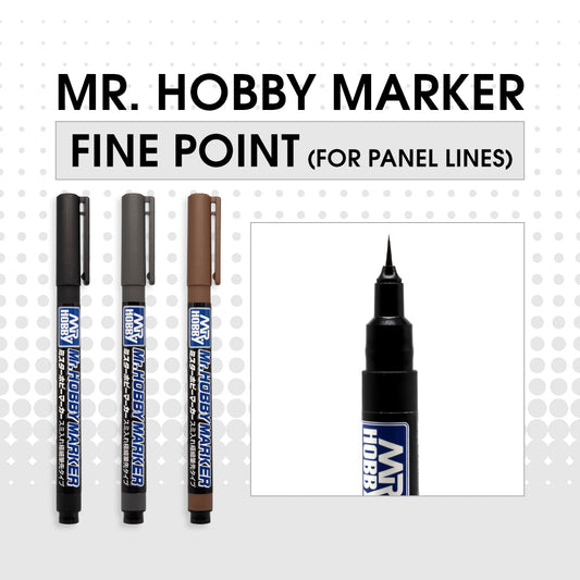 Fine Point Mr.Hobby Marker for Panel Lines (Group)