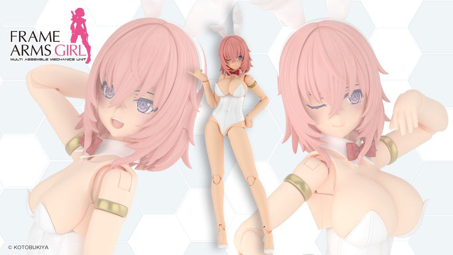 Frame Arms Girl FG200 Durga I (Bunny Style -White-) - Box image