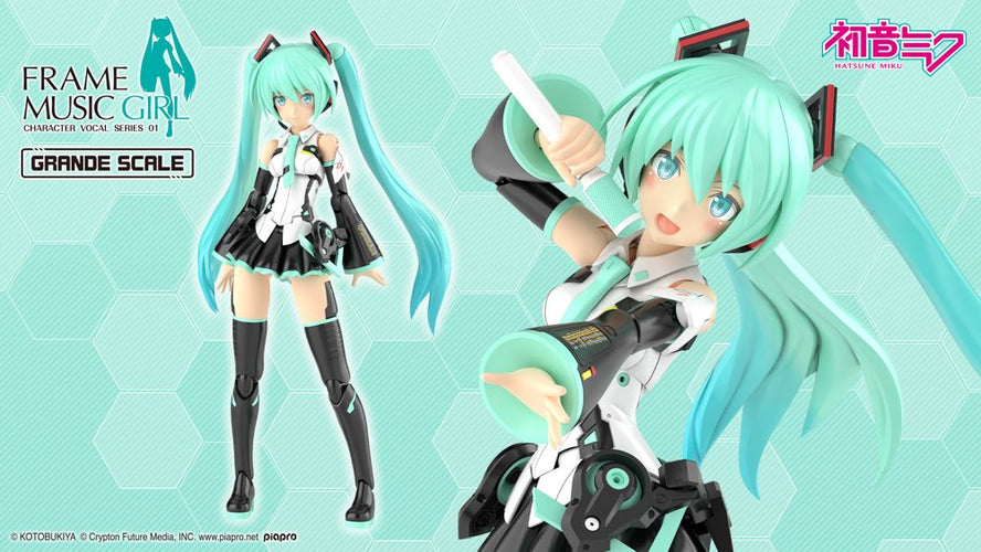 Frame Music Girl Grande Scale FG199 Hatsune Miku - Box image