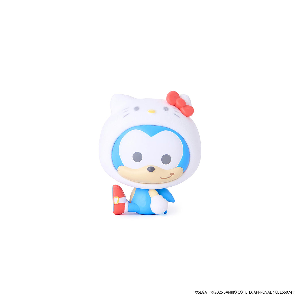 Fuwa Fuwa Sonic & Friends Sanrio Relax Figure (6 types / 6 per box)