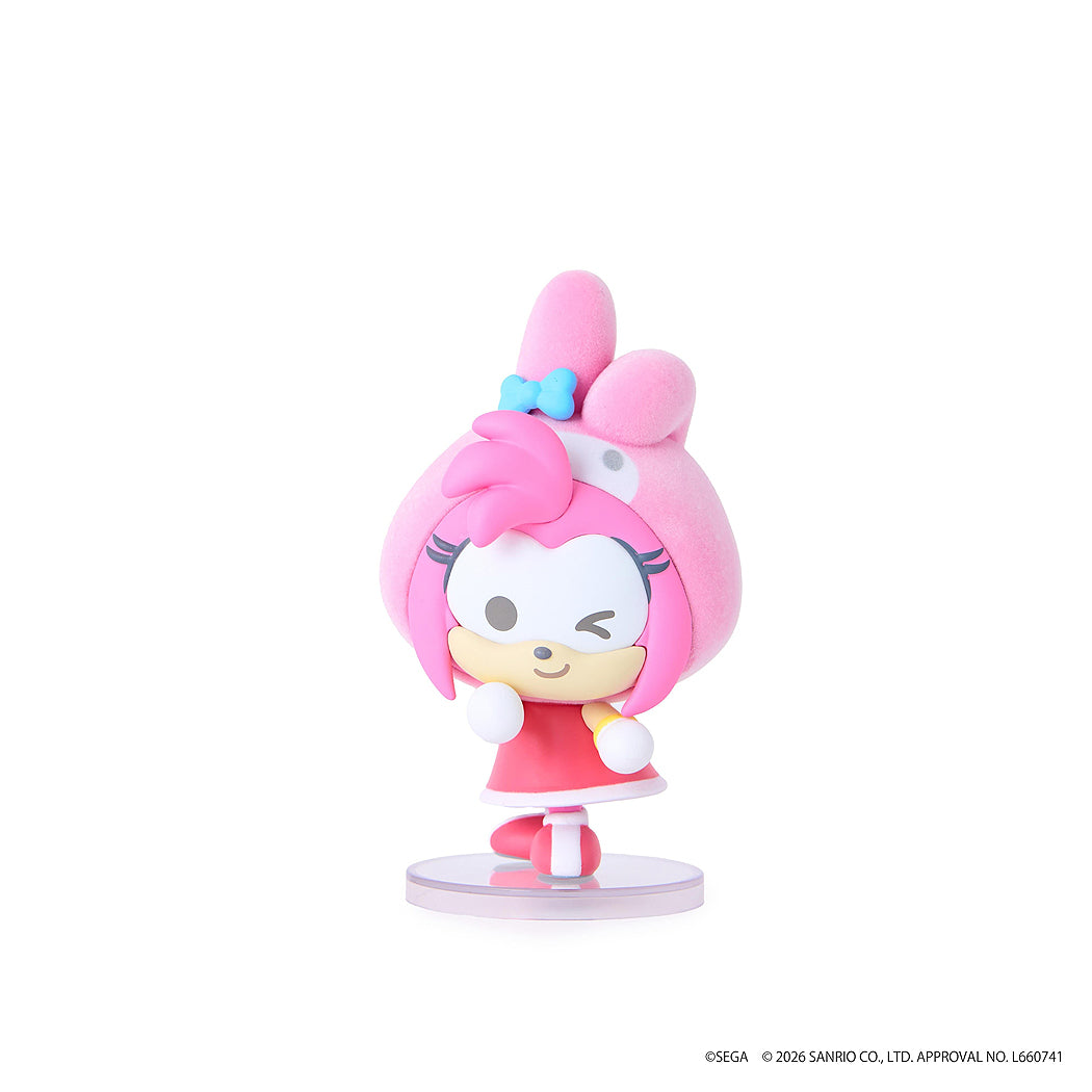 Fuwa Fuwa Sonic & Friends Sanrio Relax Figure (6 types / 6 per box)
