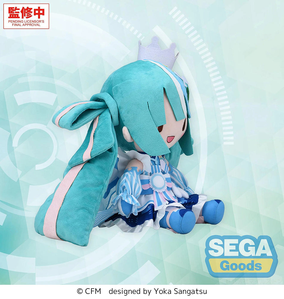 Fuwa Petit L Plush: Hatsune Miku LAWSON 50th Anniversary Special LIVE