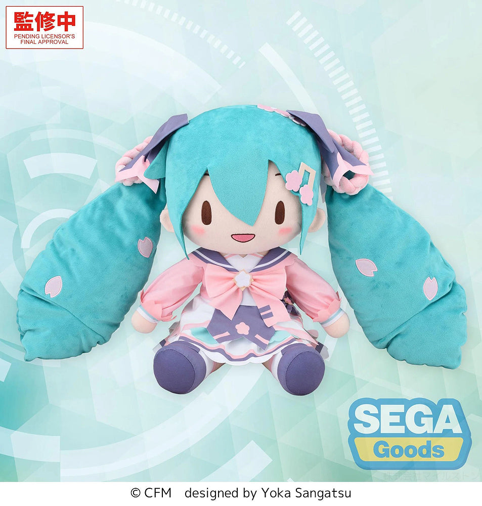 Fuwa Petit LL Plush: Hatsune Miku New Semester