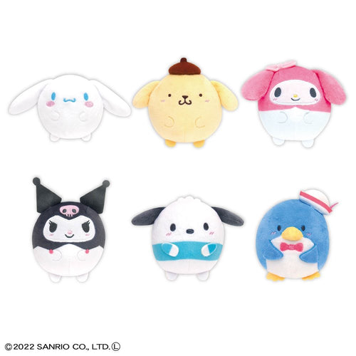 FuwaKororin Sanrio Plush Keychain (6 Types / 6 Per Box) - Box image