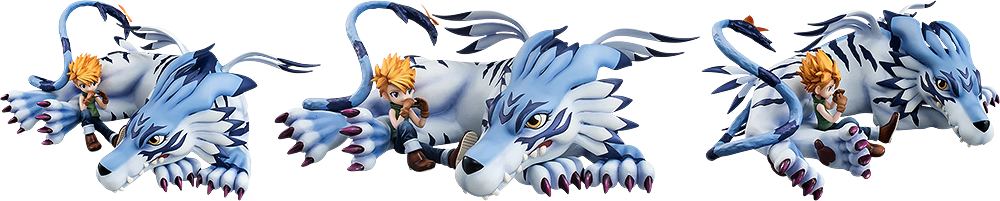 G.E.M. Series Garurumon & Ishida Yamato (Digimon Adventure) - Box image