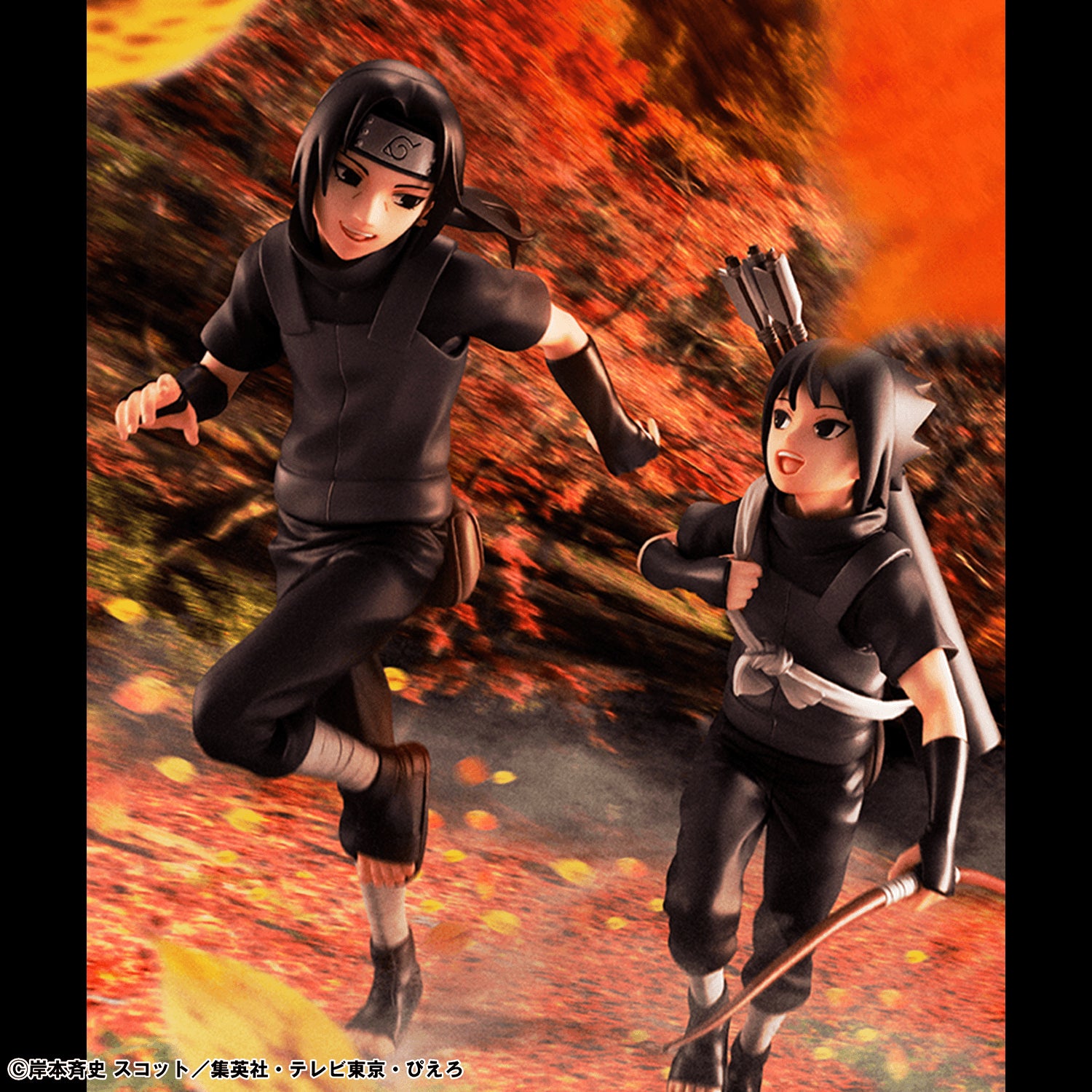 G.E.M. Series Itachi Uchiha & Sasuke (Naruto Shippuden)