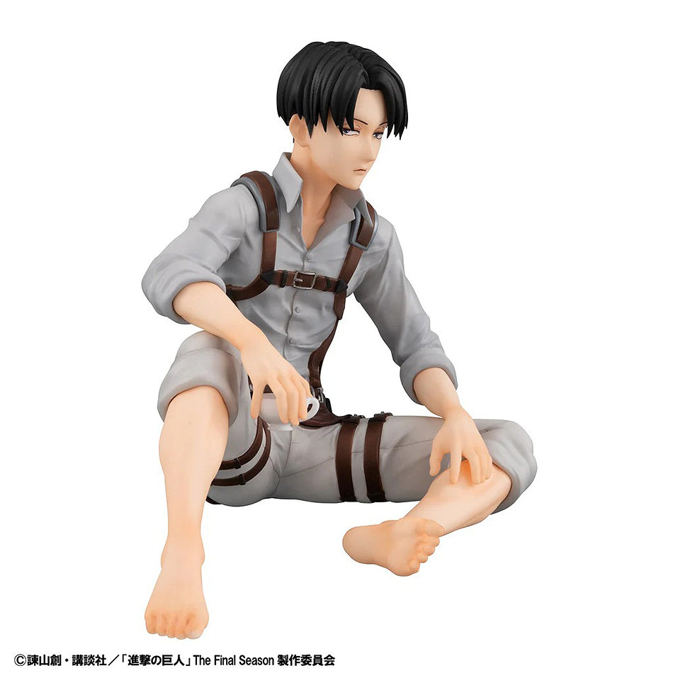 G.E.M. Series Palm Size Eren / Squad Captain Levi Set (Attack on Titan)