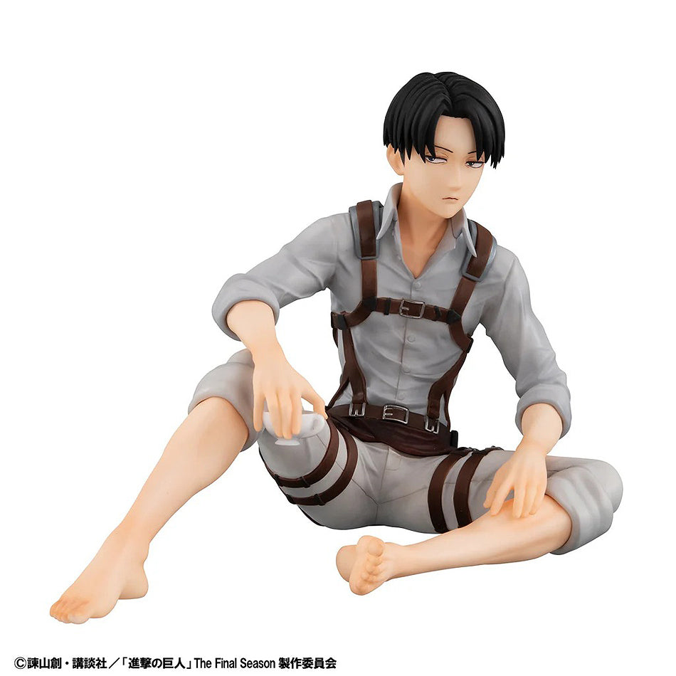 G.E.M. Series Palm Size Eren / Squad Captain Levi Set (Attack on Titan)