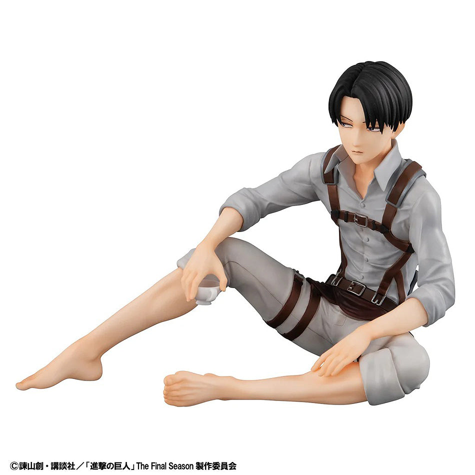 G.E.M. Series Palm Size Eren / Squad Captain Levi Set (Attack on Titan)