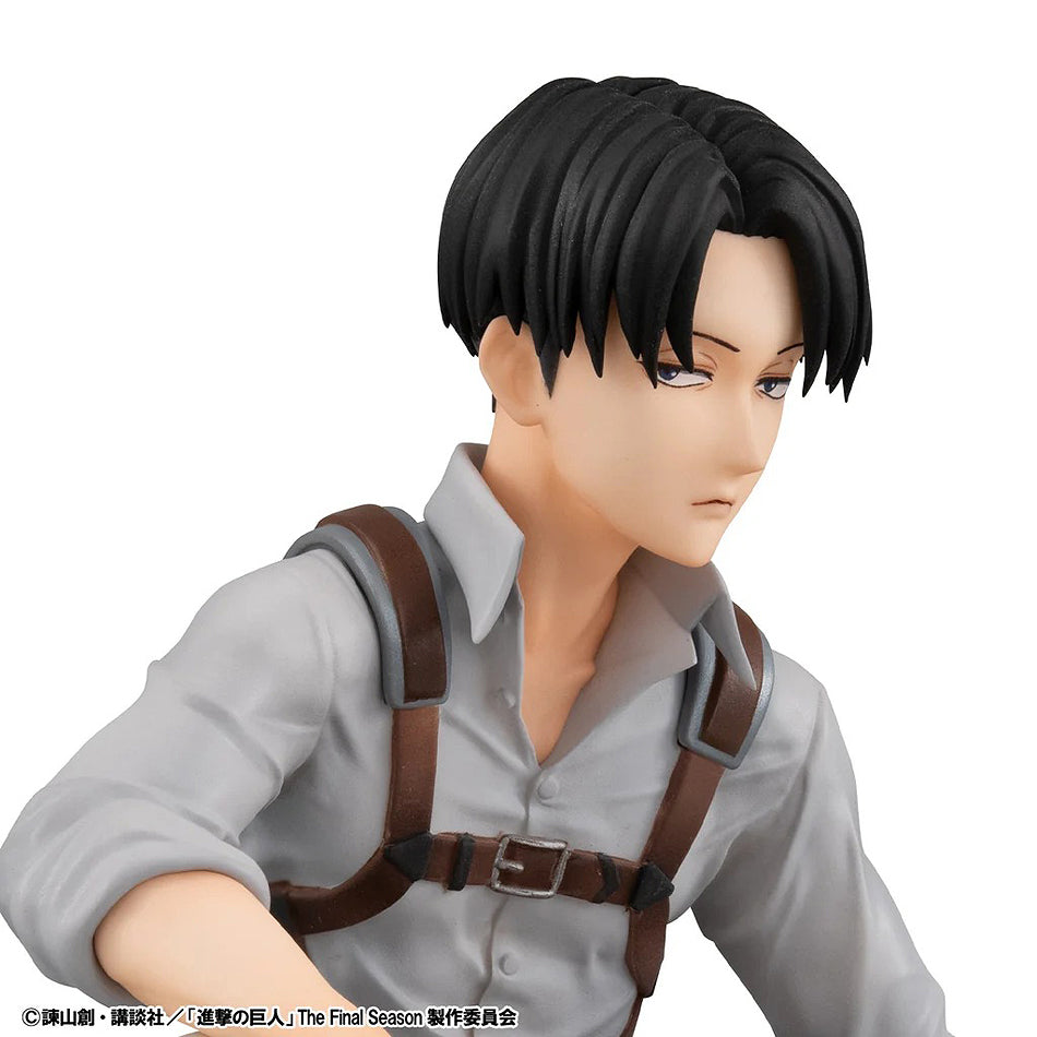 G.E.M. Series Palm Size Eren / Squad Captain Levi Set (Attack on Titan)