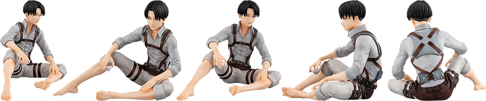 G.E.M. Series Palm Size Eren / Squad Captain Levi Set (Attack on Titan) - Box image