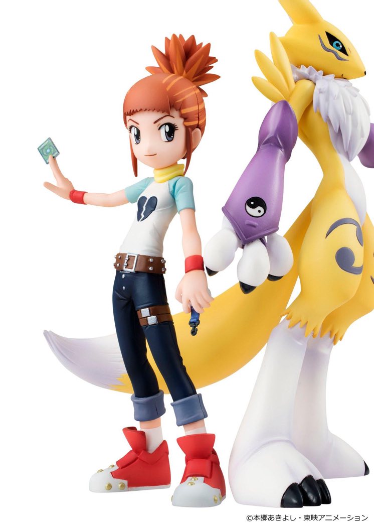 G.E.M. Series Renamon & Ruki Makino (Digimon Tamers)