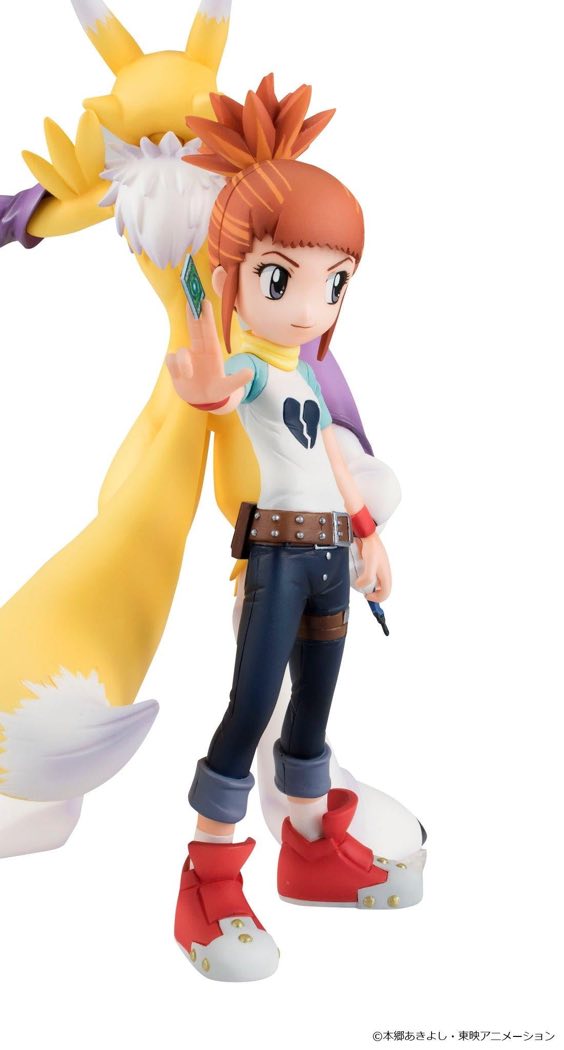 G.E.M. Series Renamon & Ruki Makino (Digimon Tamers)