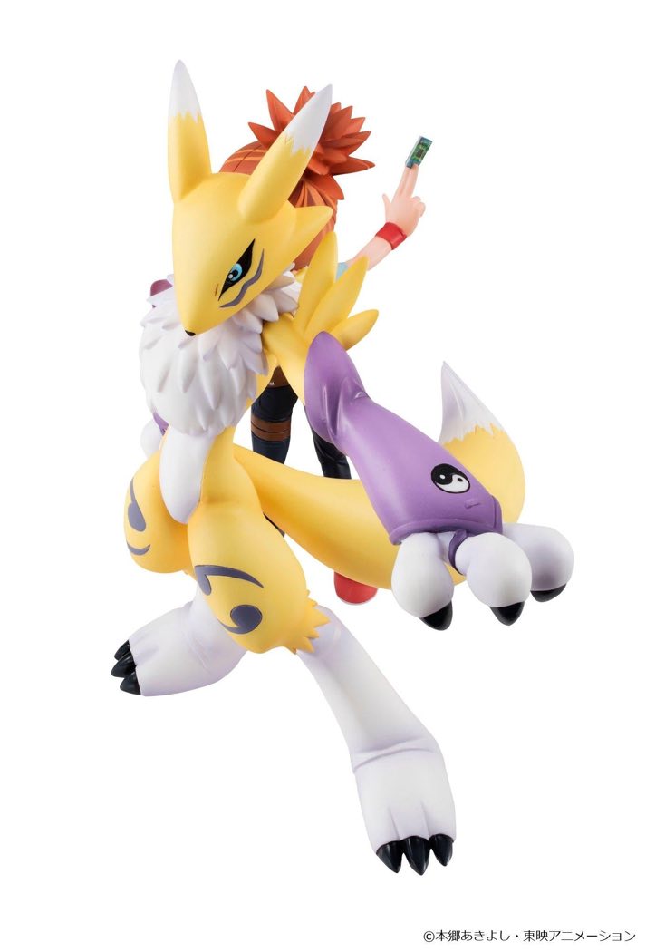 G.E.M. Series Renamon & Ruki Makino (Digimon Tamers)