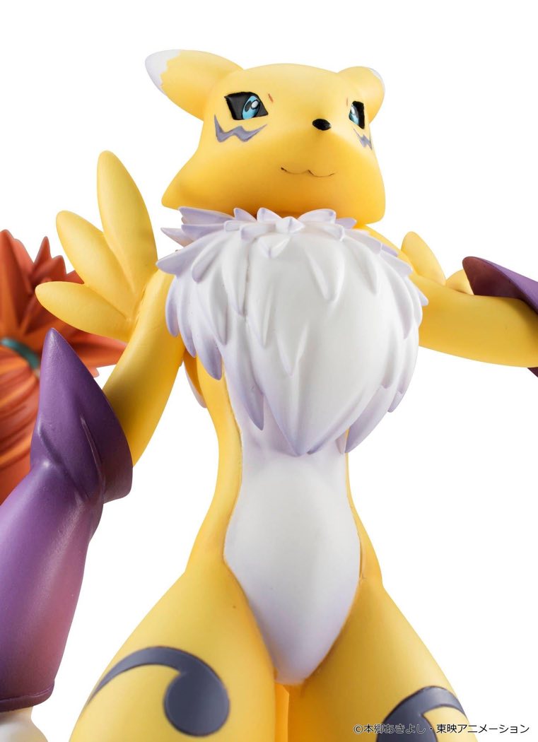 G.E.M. Series Renamon & Ruki Makino (Digimon Tamers)