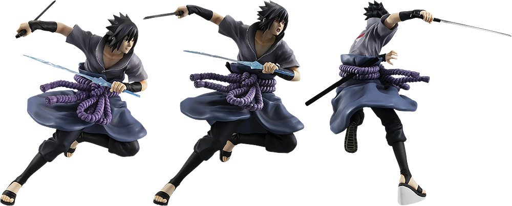 G.E.M. Series Sasuke Uchiha Great Ninja War Ver. (Naruto Shippuden) - Box image
