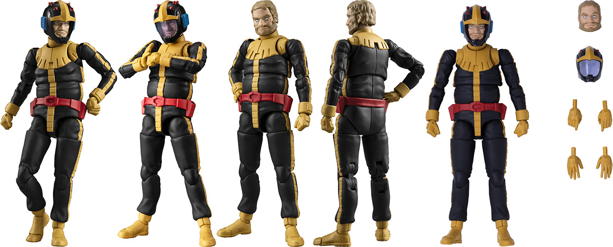 G.M.G. COLLECTION 13 Mobile Suit Gundam Principality of Zeon Black Tri-Stars Gaia Normal Suit Ver. - Box image