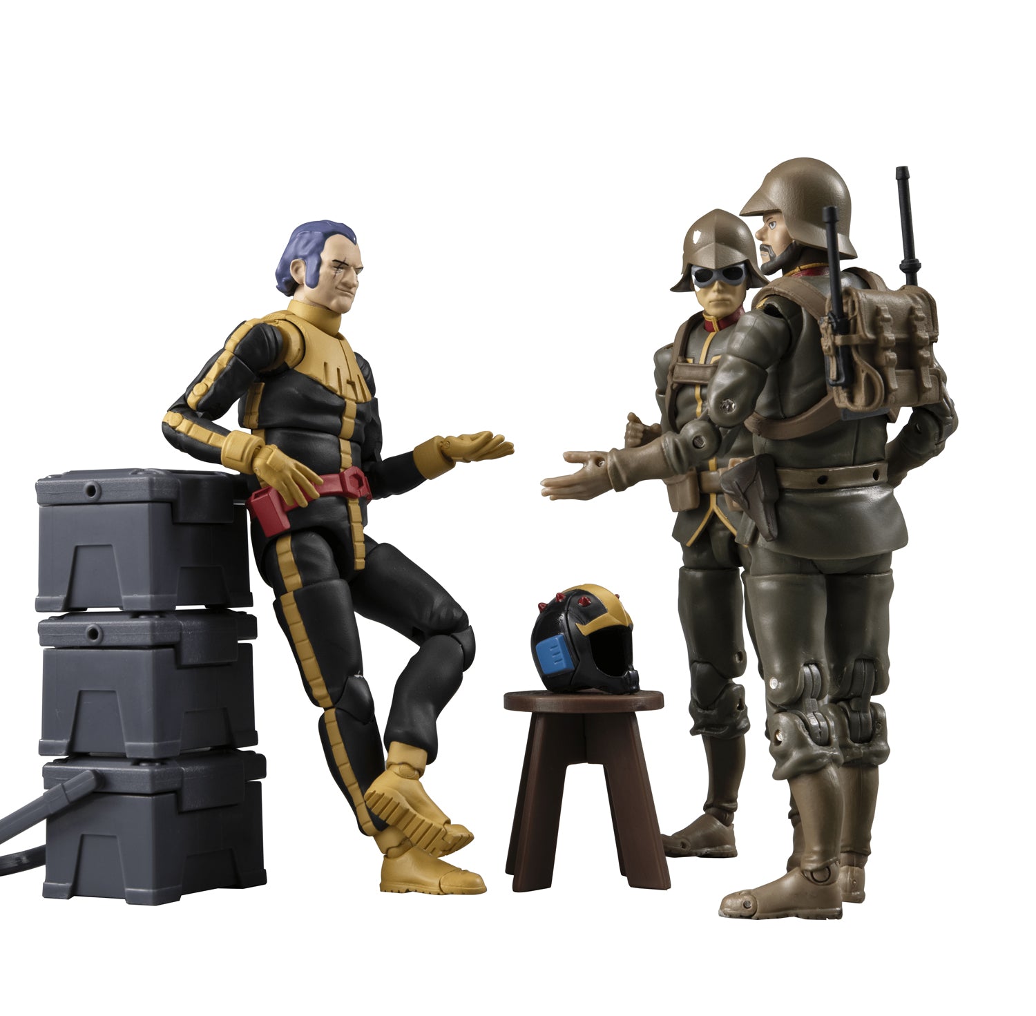 G.M.G. COLLECTION 15 Mobile Suit Gundam Principality of Zeon Black Tri-Stars Mash Normal Suit Ver.