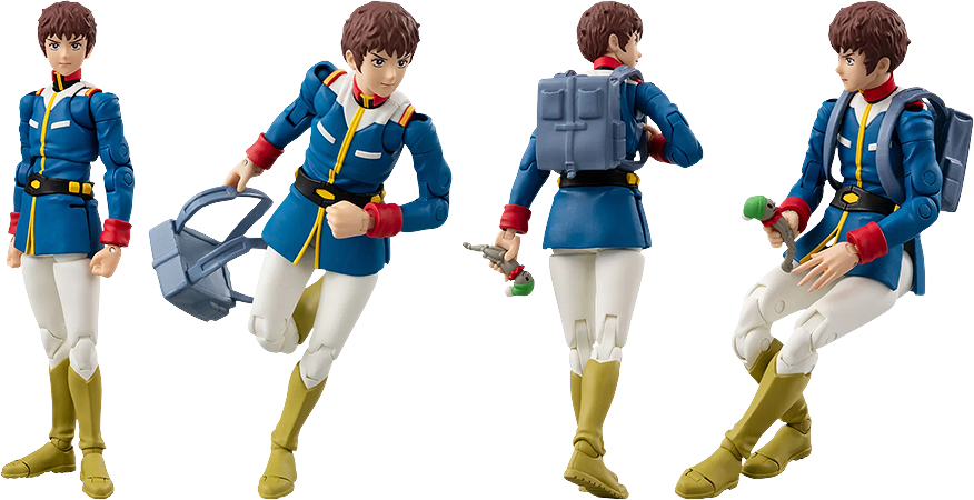 G.M.G. COLLECTION 16 Mobile Suit Gundam Earth Federation Amuro Ray Uniform Ver. - Box image