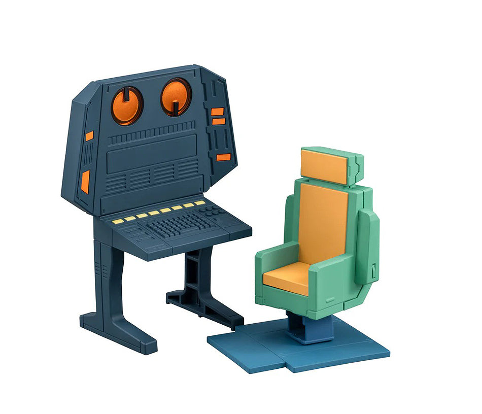 G.M.G. COLLECTION EX Mobile Suit Gundam White Base Bridge Radio Operator Desk (set with gift)