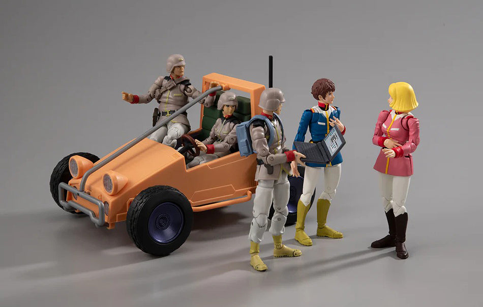 G.M.G. COLLECTION EX Mobile Suit Gundam White Base Bridge Radio Operator Desk (set with gift)