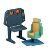 G.M.G. COLLECTION EX Mobile Suit Gundam White Base Bridge Radio Operator Desk (set with gift) G.M.G. COLLECTION EX Mobile Suit Gundam White Base Bridge Radio Operator Desk (set with gift)