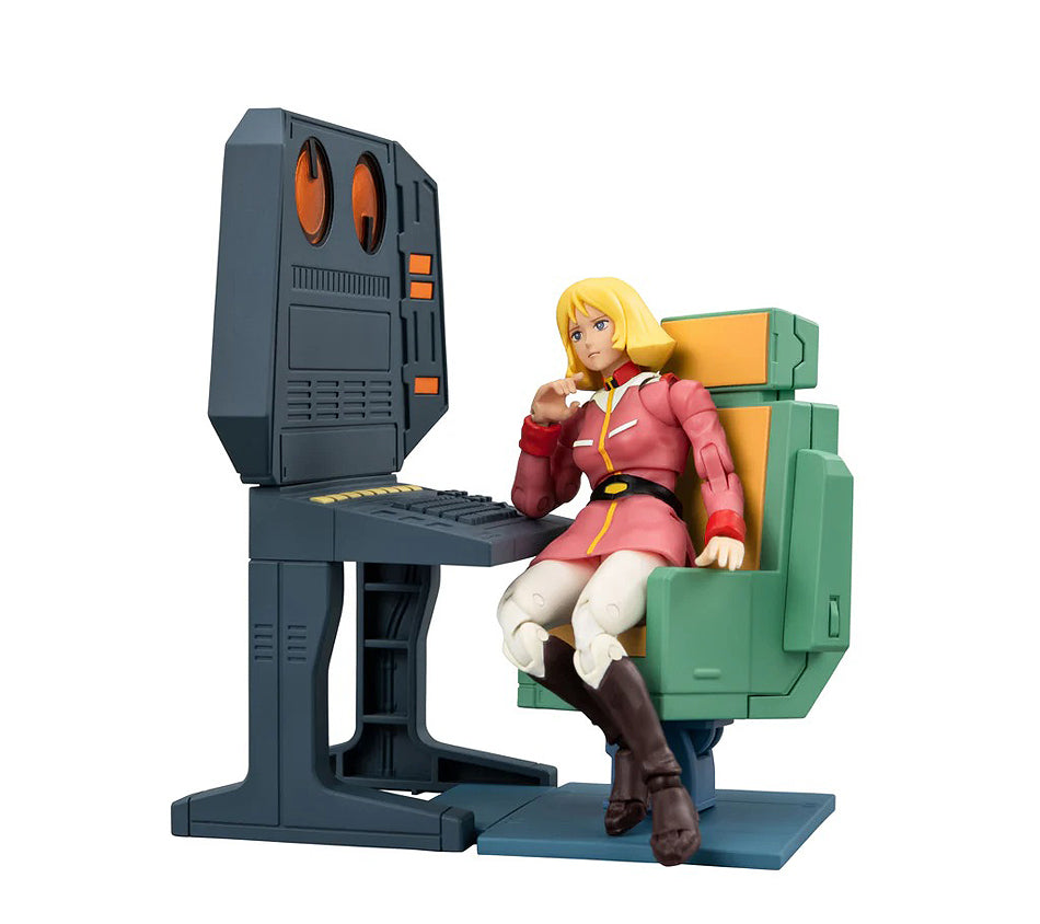 G.M.G. COLLECTION EX Mobile Suit Gundam White Base Bridge Radio Operator Desk (set with gift)