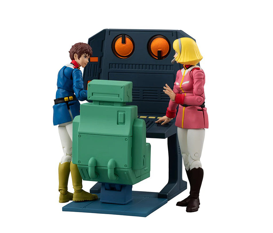 G.M.G. COLLECTION EX Mobile Suit Gundam White Base Bridge Radio Operator Desk (set with gift)