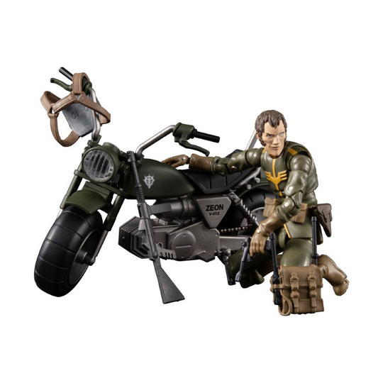 G.M.G. Mobile Suit Gundam Principality of Zeon 08 (VSP General Soldier & Exclusive Motorcycle)