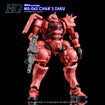 G-REWORK Decal H-GQ10 HG Char's Zaku (GQ Ver.) 