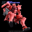 G-REWORK Decal H-GQ10 HG Char's Zaku (GQ Ver.) 
