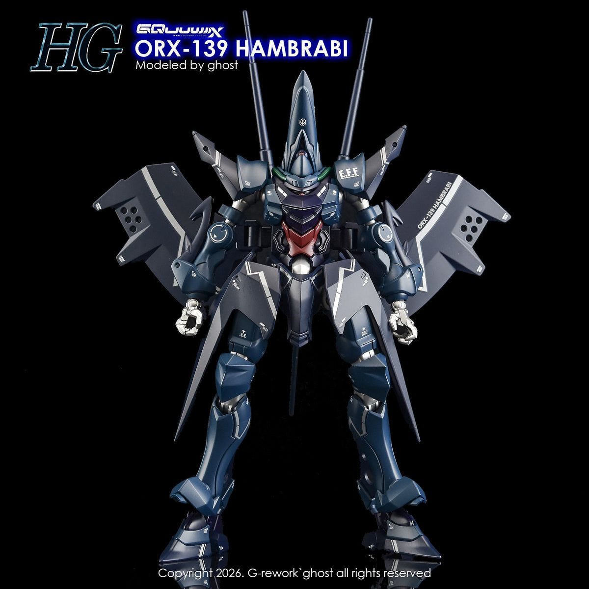 G-REWORK Decal H-GQ12 HG Hambrabi GQ Ver.