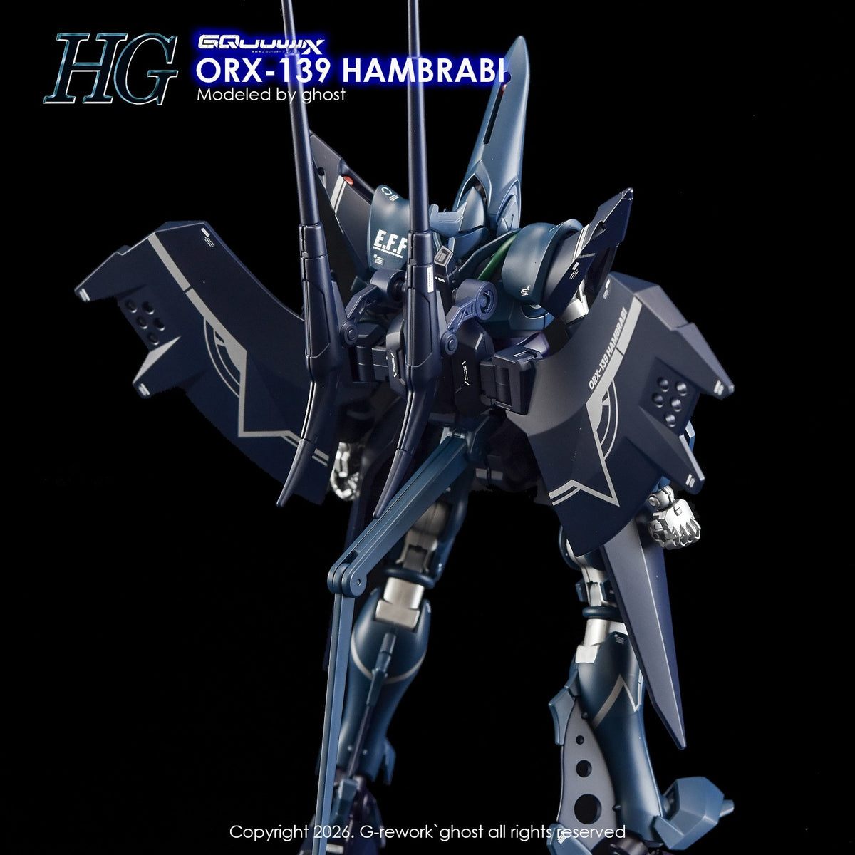 G-REWORK Decal H-GQ12 HG Hambrabi GQ Ver.