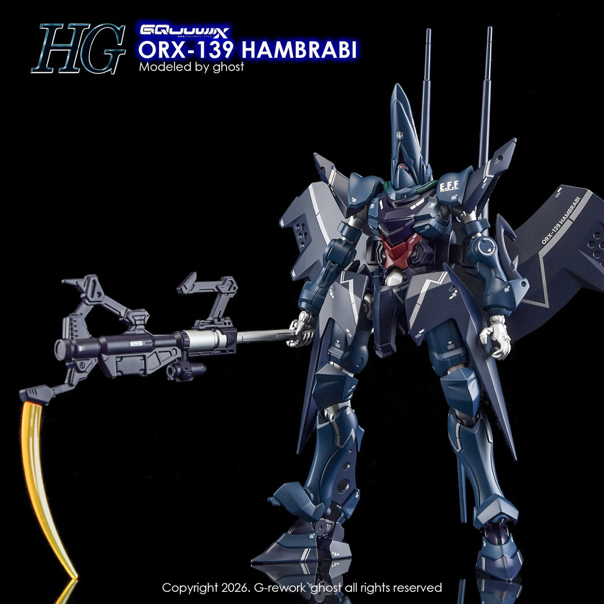 G-REWORK Decal H-GQ12 HG Hambrabi GQ Ver.