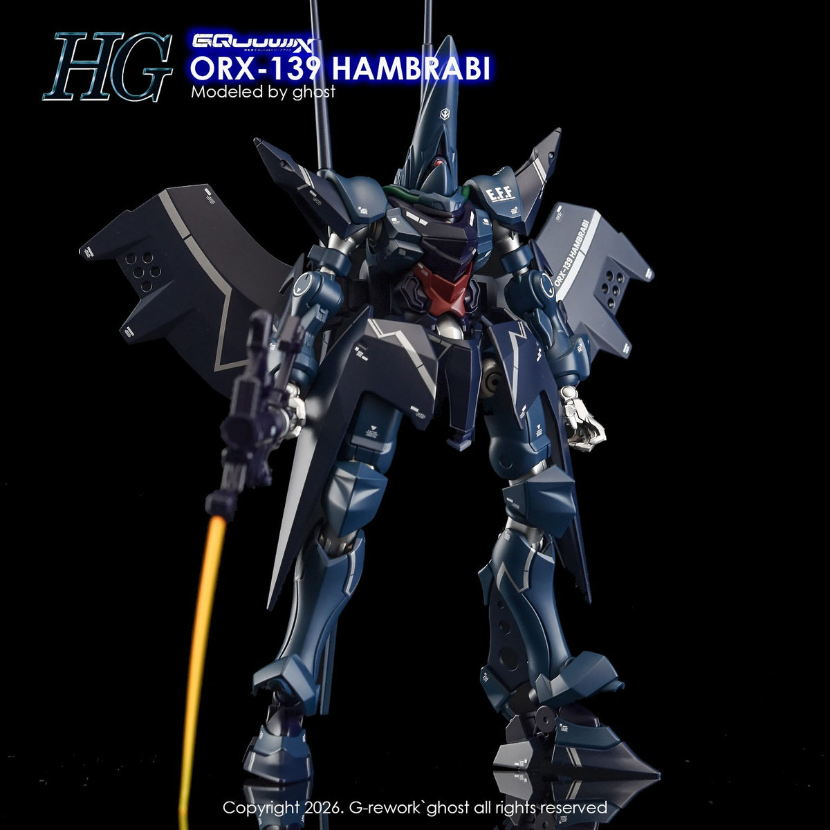 G-REWORK Decal H-GQ12 HG Hambrabi GQ Ver.