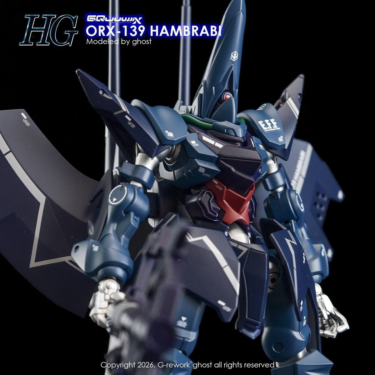 G-REWORK Decal H-GQ12 HG Hambrabi GQ Ver.