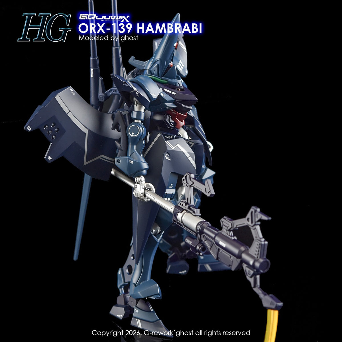 G-REWORK Decal H-GQ12 HG Hambrabi GQ Ver.