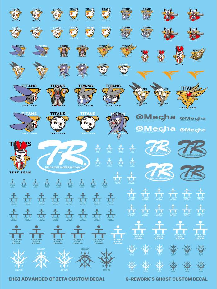 G-REWORK Decal HG Advance Of Zeta Custom Markings – Gundam Planet