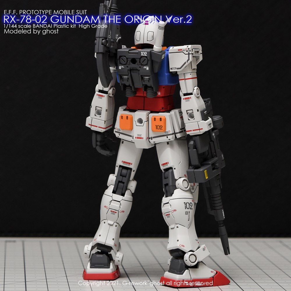G-REWORK Decal HG Gundam The Origin (Ver 2.0) – GUNDAM PLANET