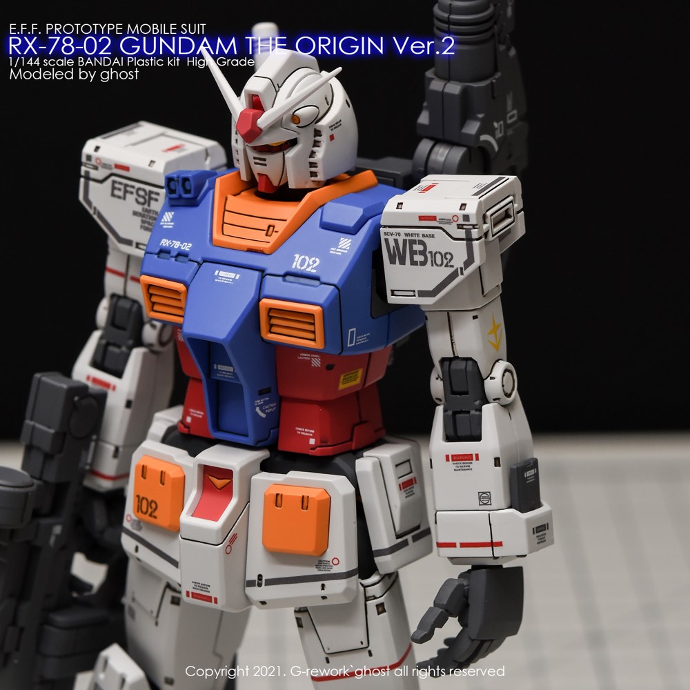 G-REWORK Decal HG Gundam The Origin (Ver 2.0) – GUNDAM PLANET